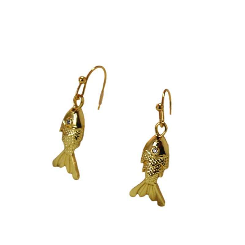 Beautiful Gold Earring with Unique Style