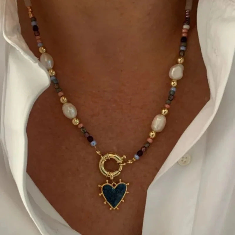 Delicate Artisan Pearl Necklace