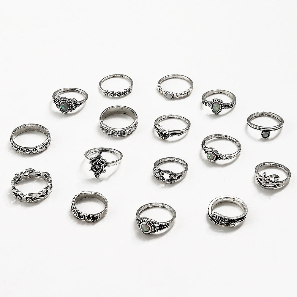 Delicate Artisan Silver Set