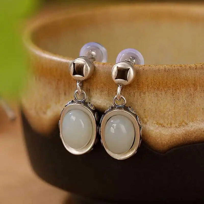 Delicate Artisan Silver Earring