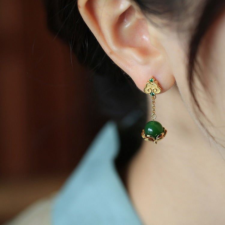 Beautiful Silver Earring with Unique Style