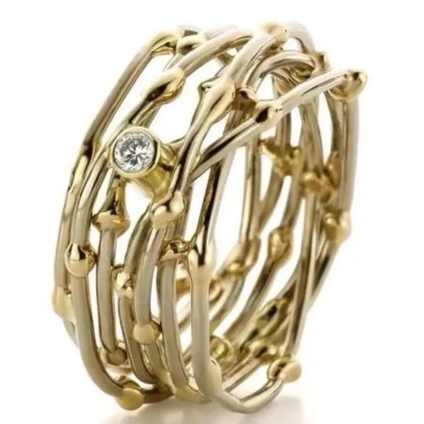 Vintage Handmade Gold Ring