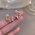 Vintage Handmade Pearl Earring