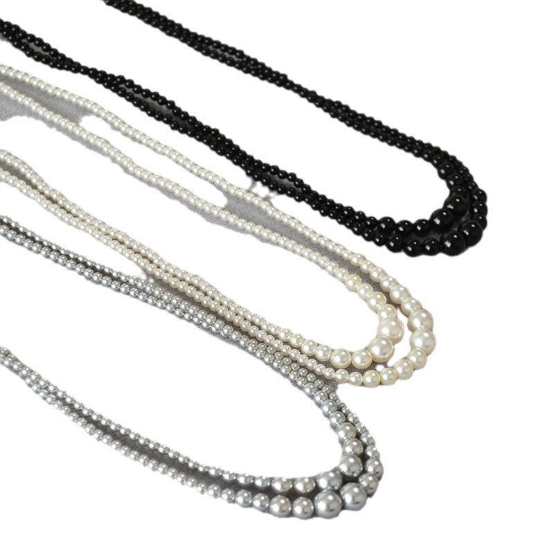 Delicate Artisan Pearl Necklace