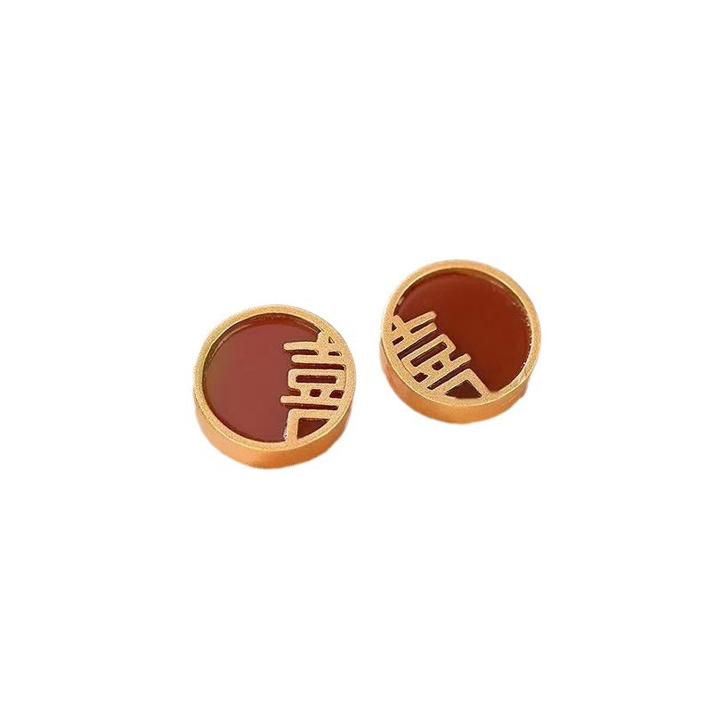 Beautiful Gold Earring with Unique Style