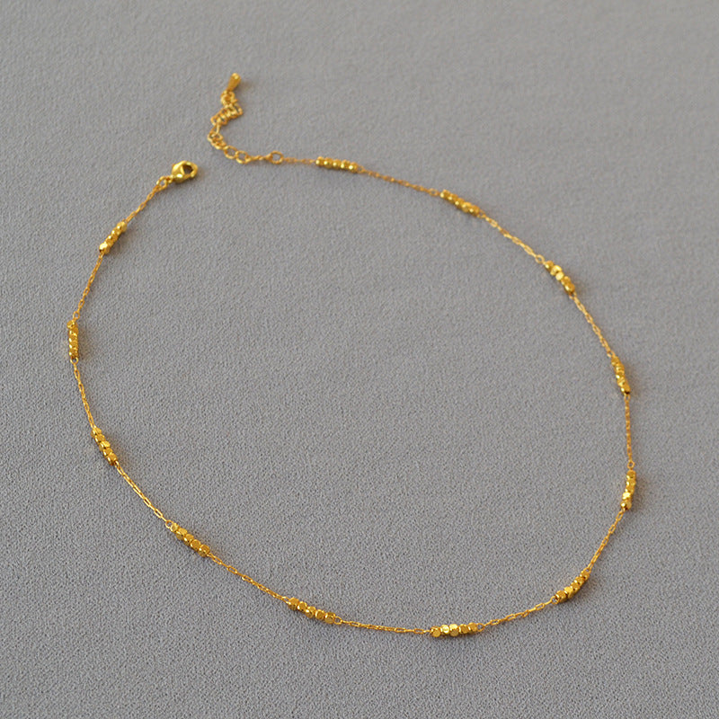 Beautiful Gold Necklace with Unique Style