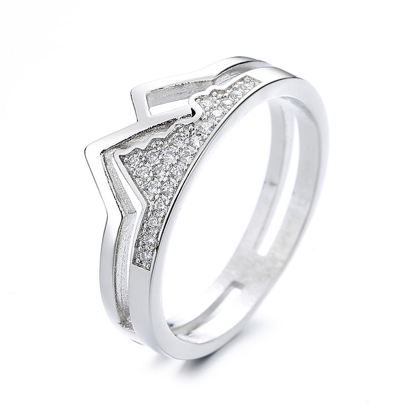 Beautiful Silver Ring with Unique Style