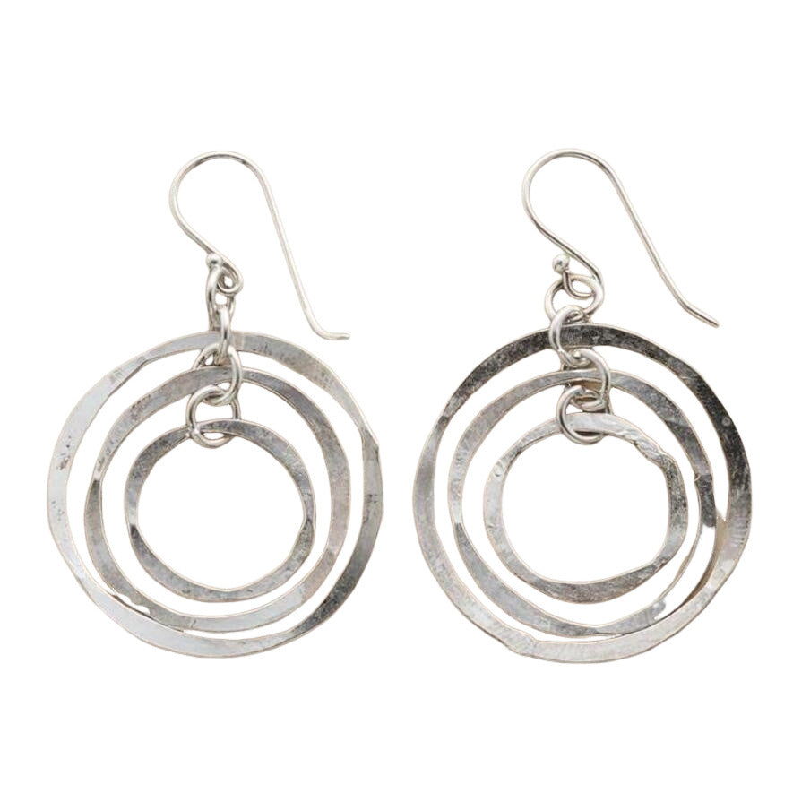Vintage Handmade Silver Earring