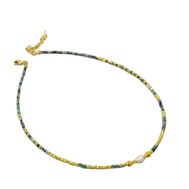 Vintage Handmade Gold Necklace