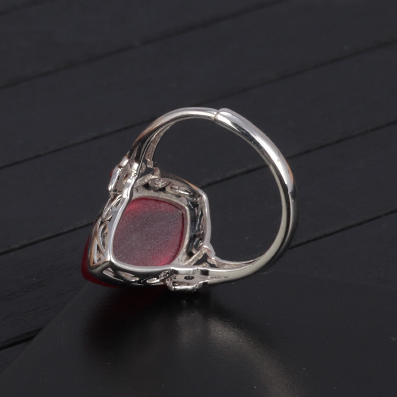 Delicate Artisan Silver Ring