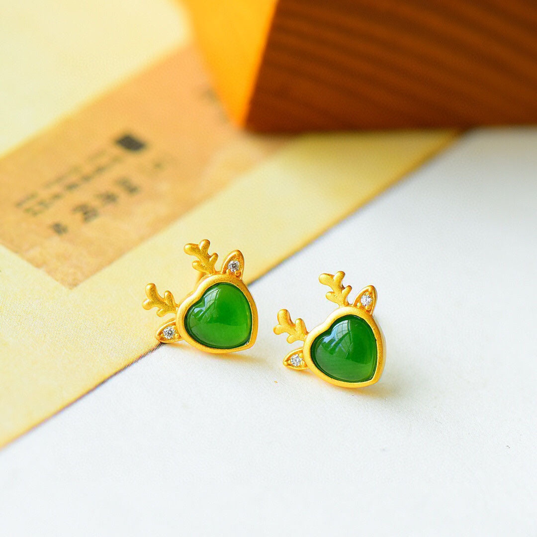 Romantic Gold Earring for Special Moments