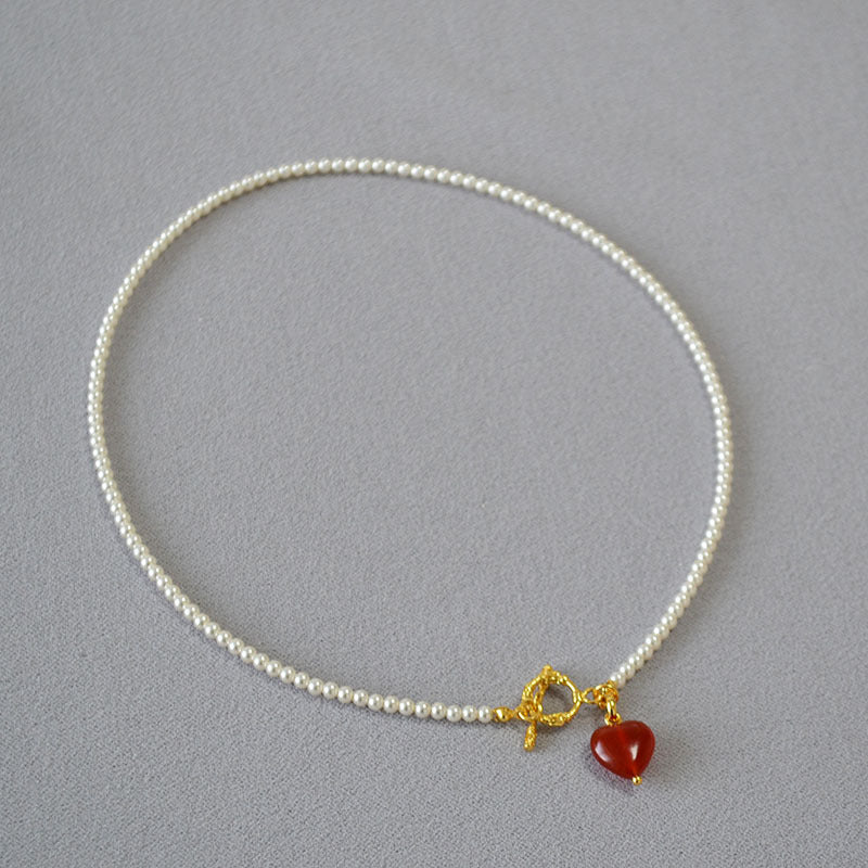 Romantic Pearl Necklace for Special Moments