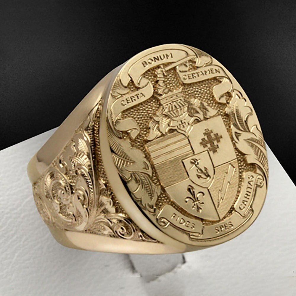 Vintage Handmade Gold Ring