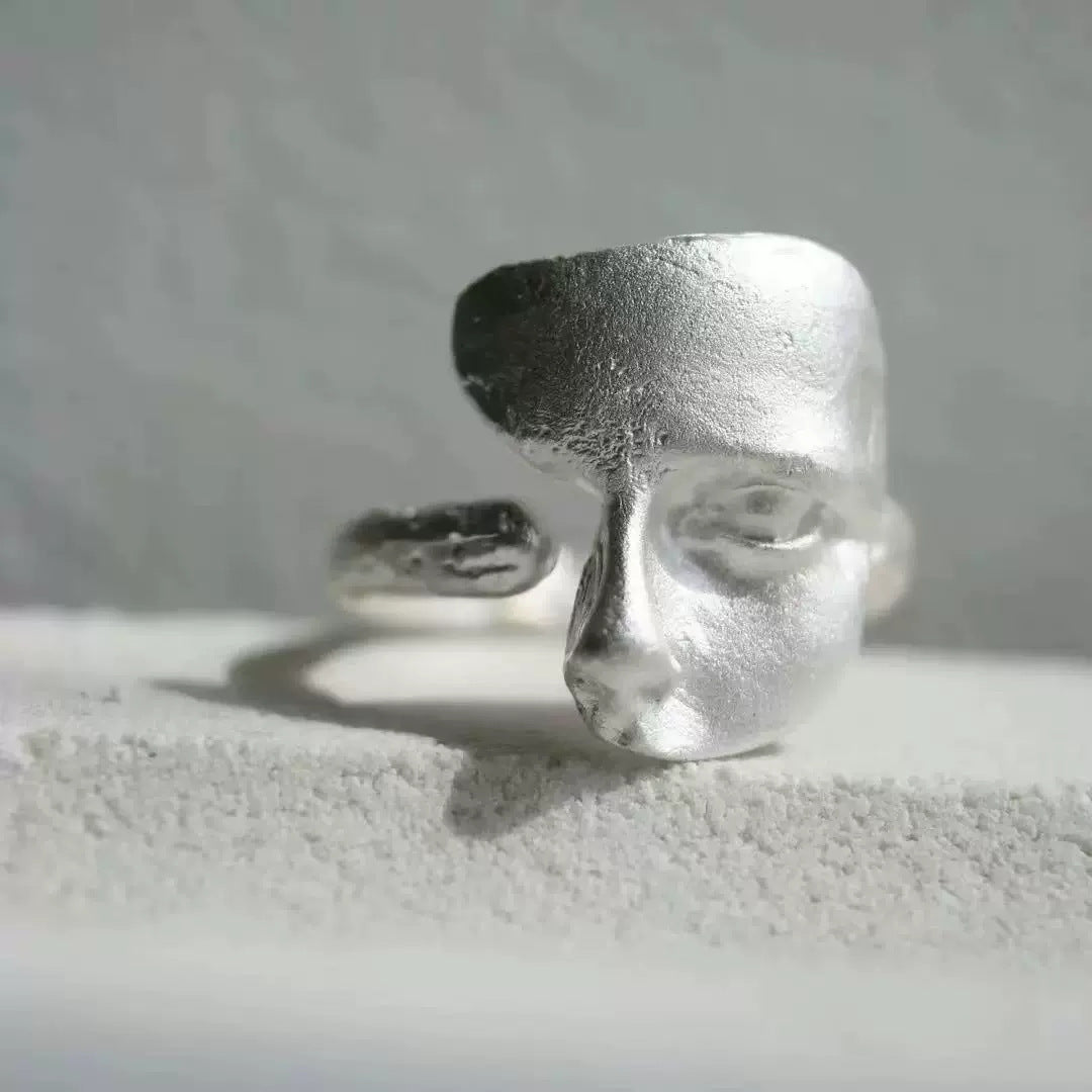 Delicate Artisan Silver Ring
