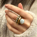 Delicate Artisan Silver Ring