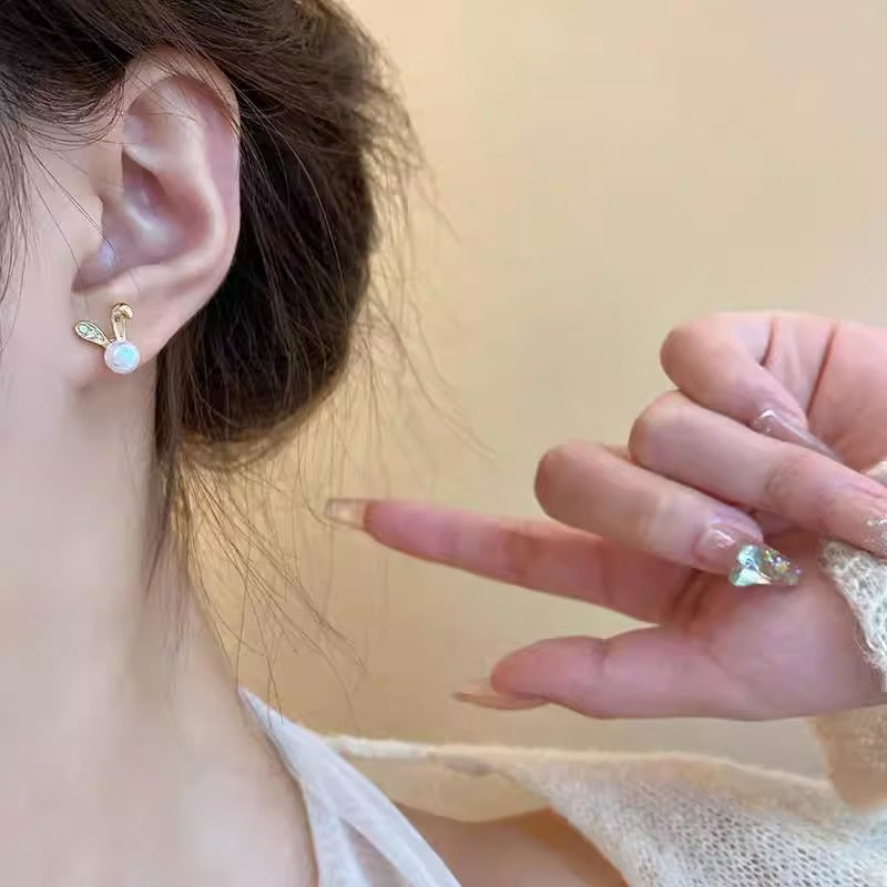 Delicate Artisan Pearl Earring