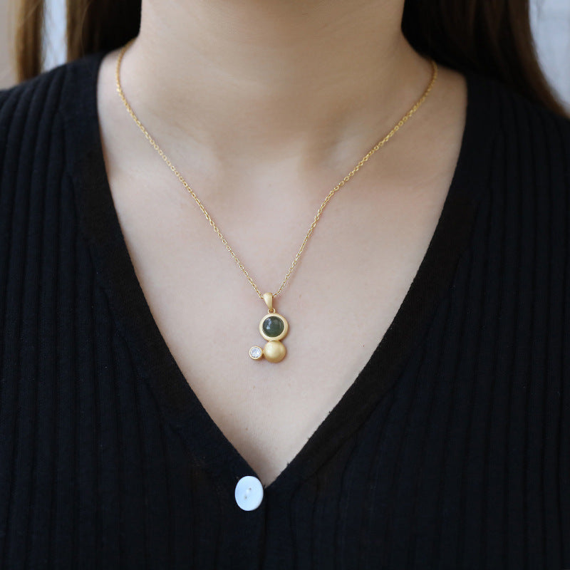 Beautiful Silver Necklace with Unique Style