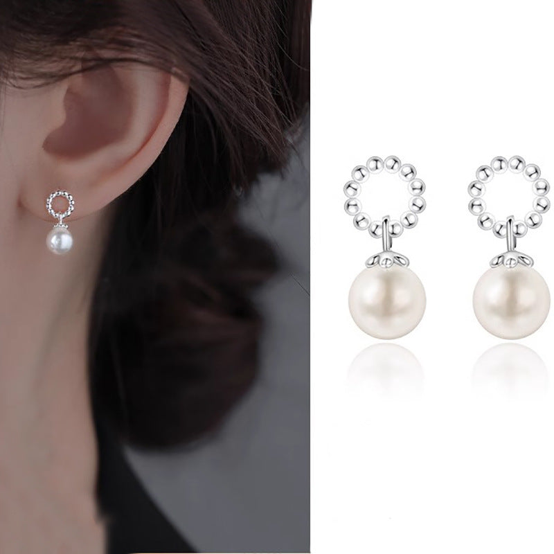 Delicate Artisan Pearl Earring