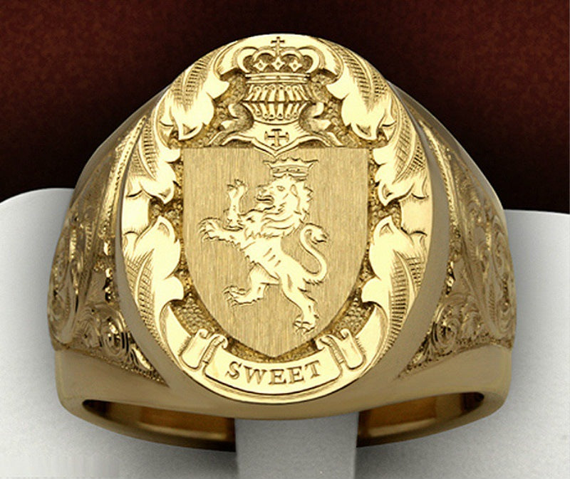Beautiful Gold Ring with Unique Style