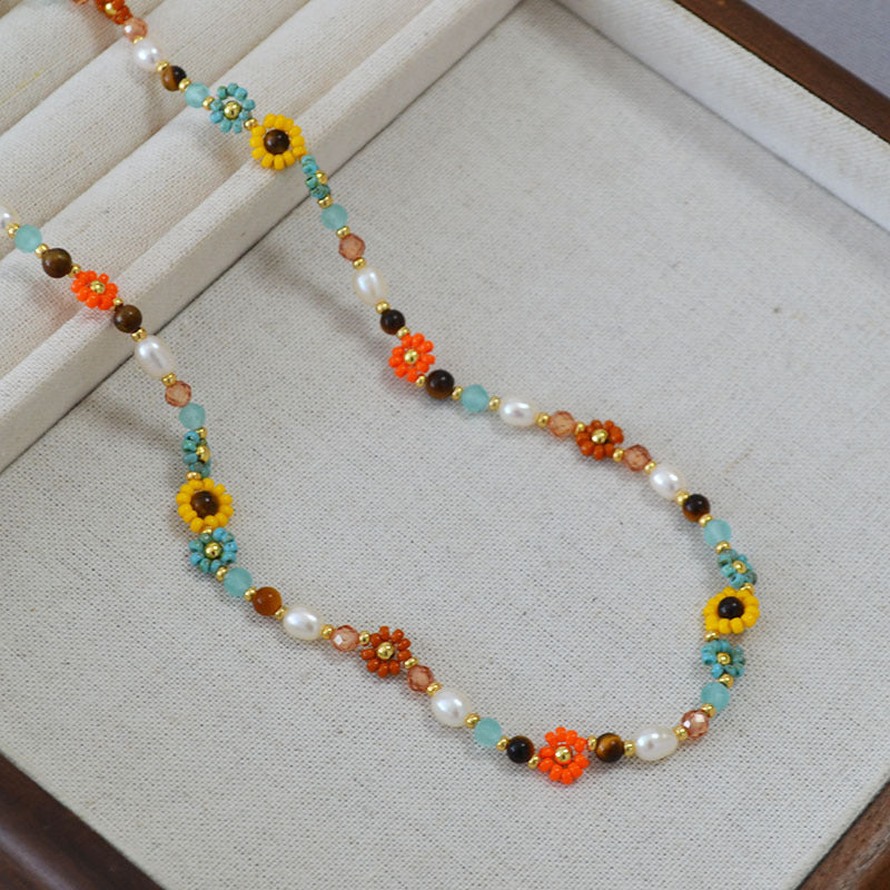 Vintage Handmade Pearl Necklace