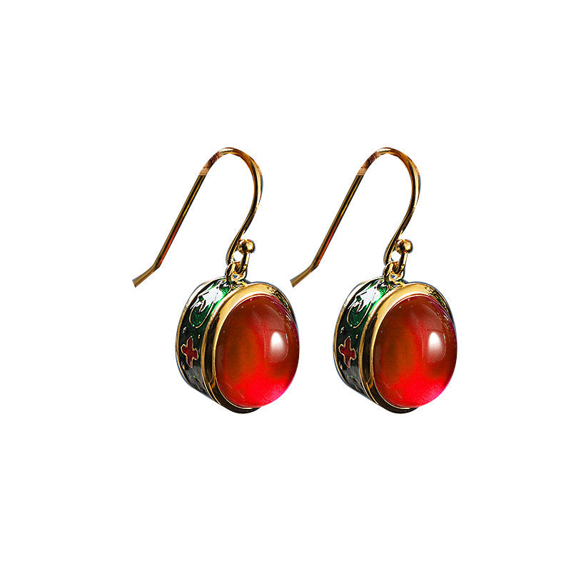Vintage Handmade Silver Earring