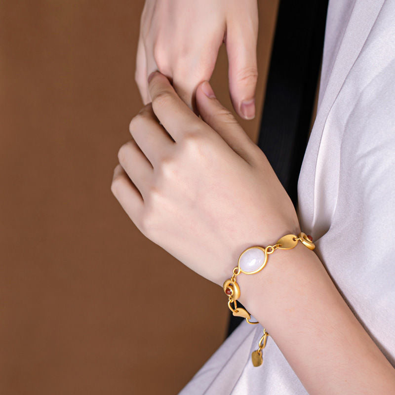 Delicate Artisan Gold Bracelet