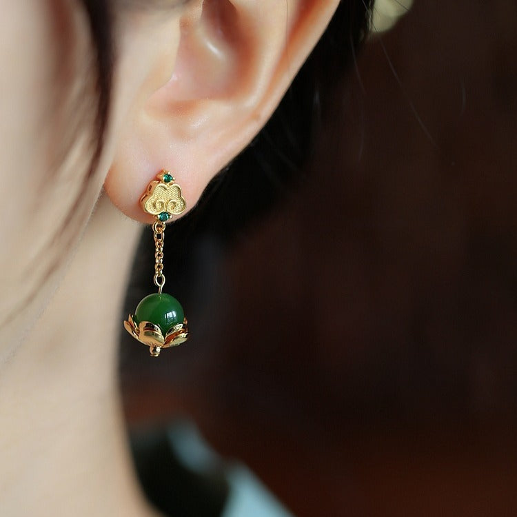 Beautiful Silver Earring with Unique Style