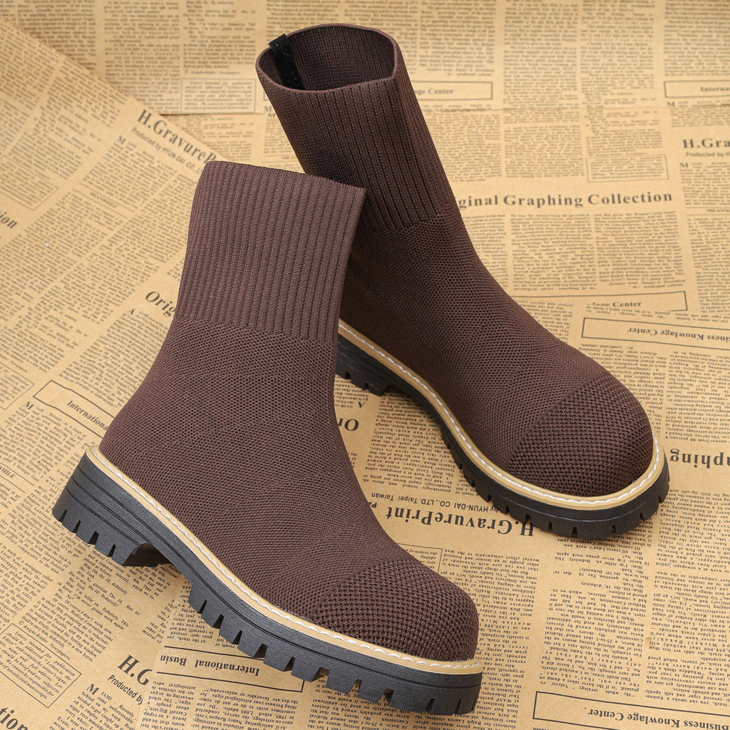 Chic Orthopedic Boots with Unique Design