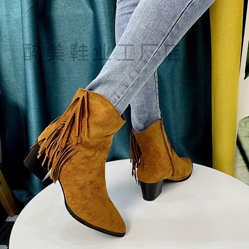 Chic Orthopedic Boots with Unique Design