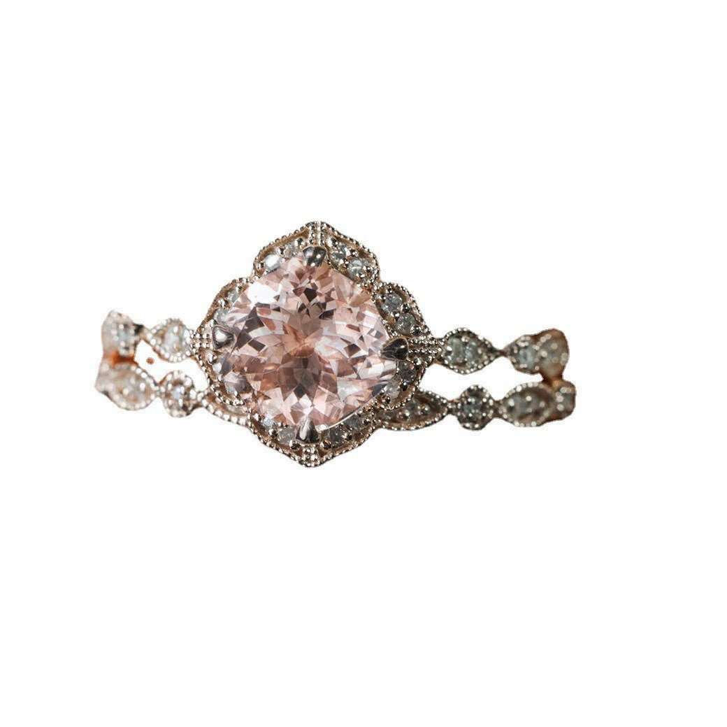 Delicate Artisan Gold Ring