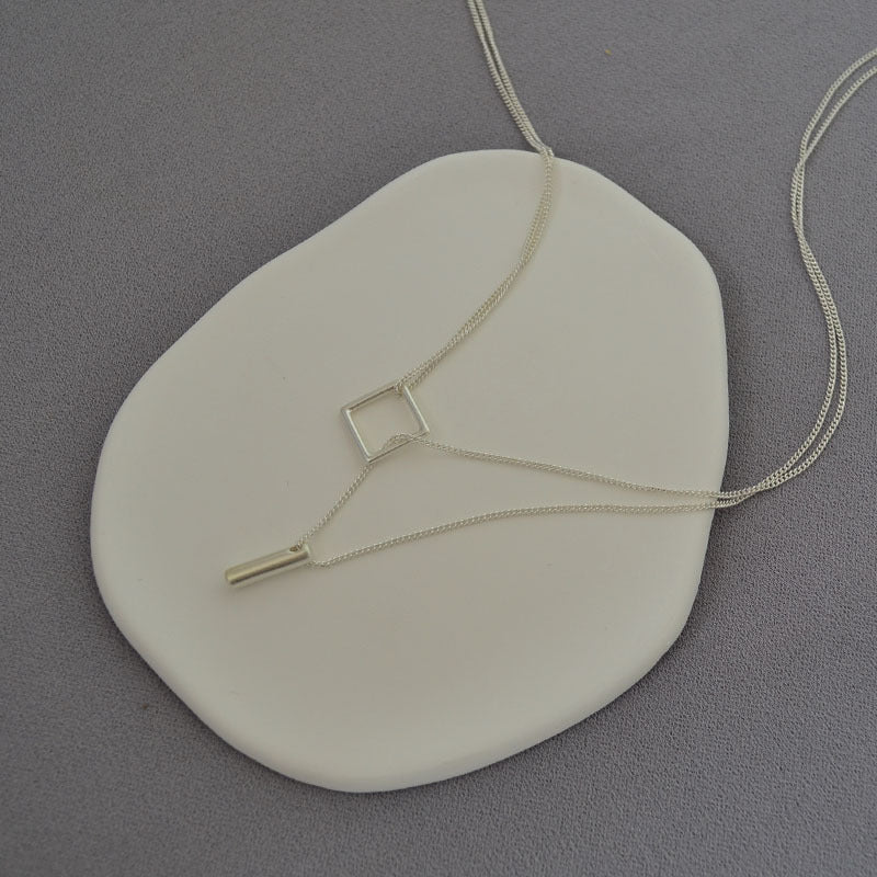 Romantic Silver Necklace for Special Moments
