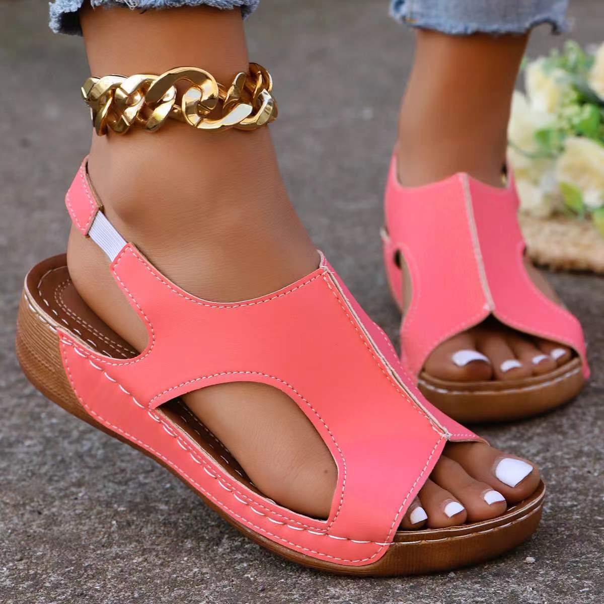 Classic Orthopedic Sandals with Timeless Style