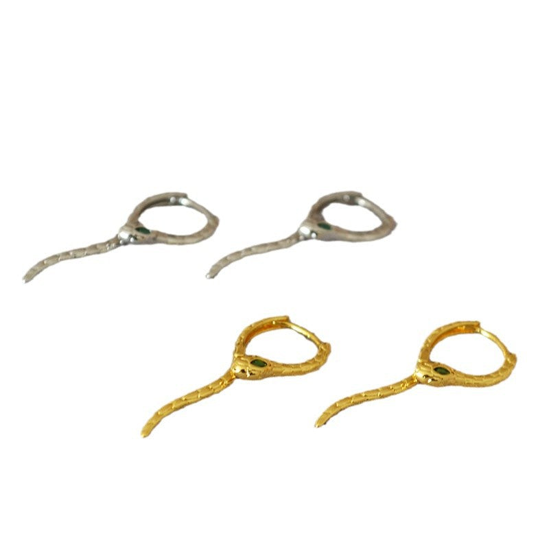 Delicate Artisan Gold Earring