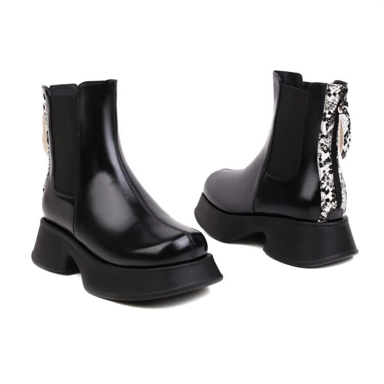 Classic Orthopedic Boots with Timeless Style