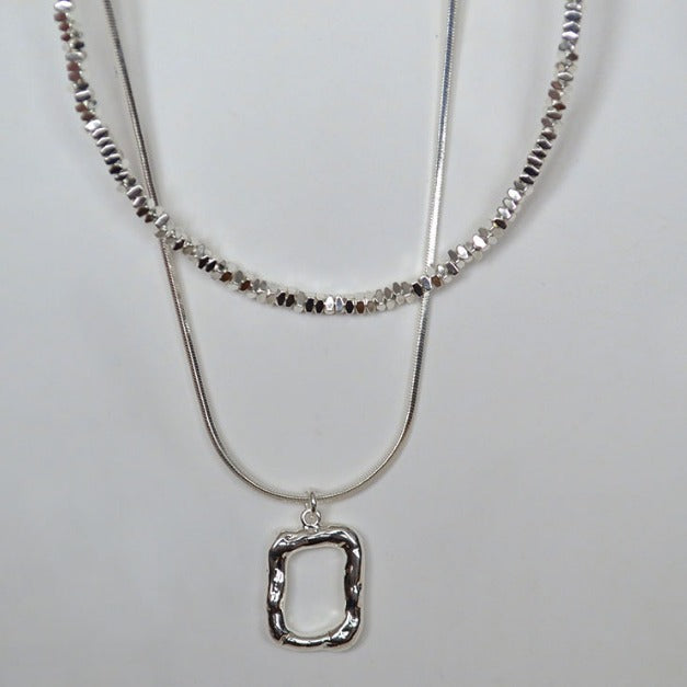 Stunning Silver Necklace for Daily Wear