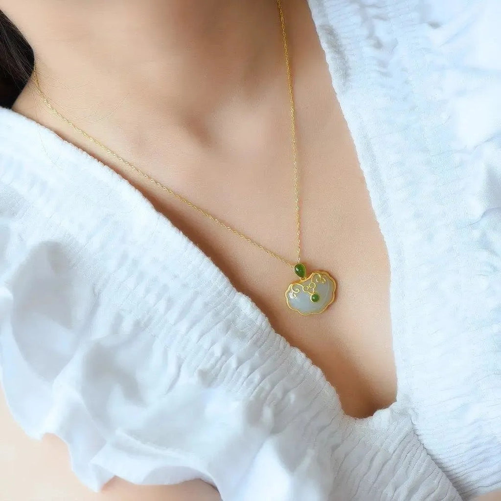 Vintage Handmade Gold Necklace