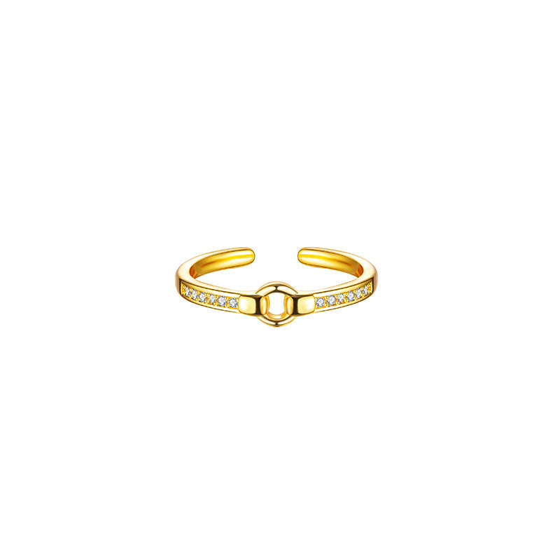 Romantic Gold Ring for Special Moments