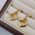 Vintage Handmade Gold Earring