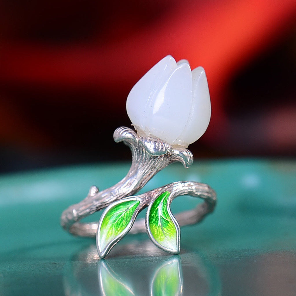 Delicate Artisan Silver Ring