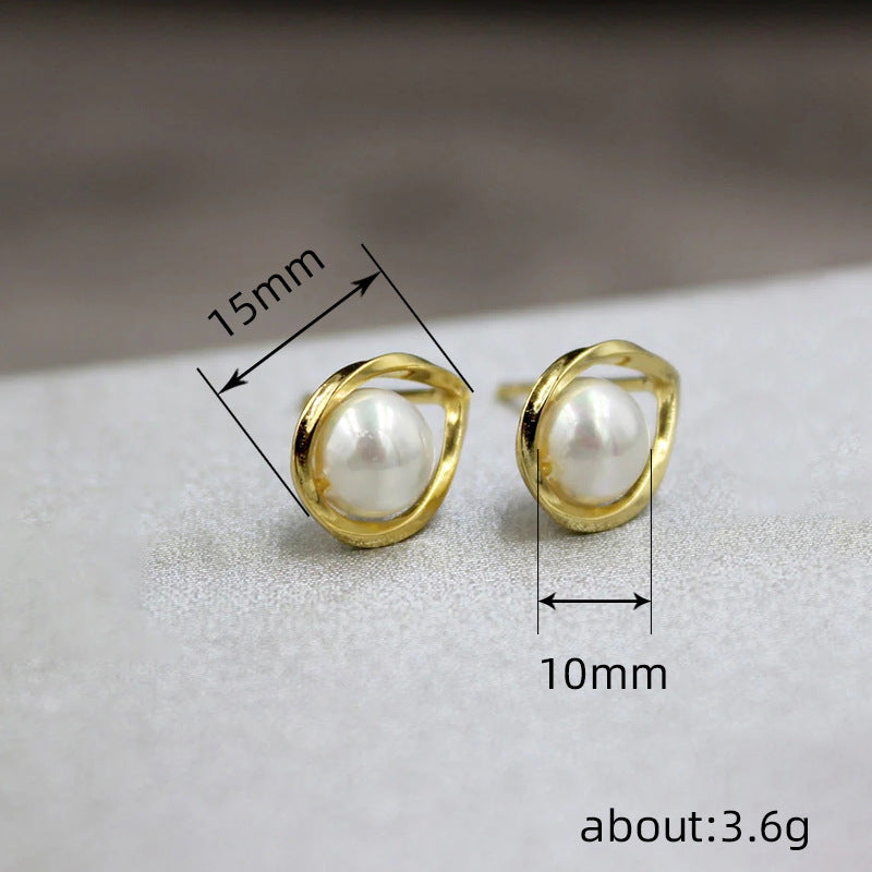 Vintage Handmade Pearl Earring