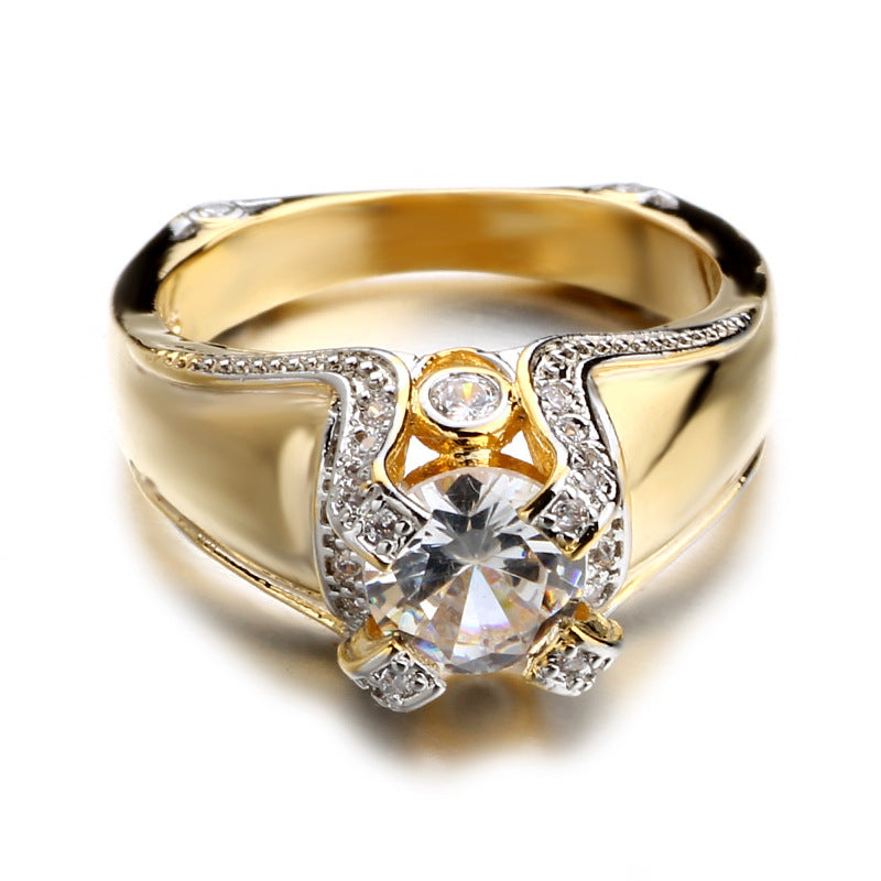 Classic Gold Ring with Timeless Appeal