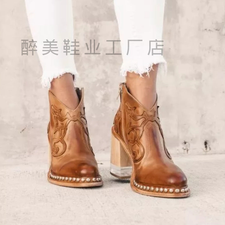 Chic Orthopedic Boots with Unique Design