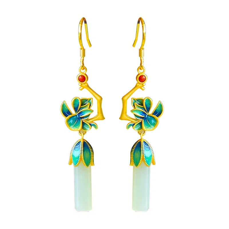 Delicate Artisan Silver Earring