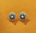 Vintage Handmade Gold Earring