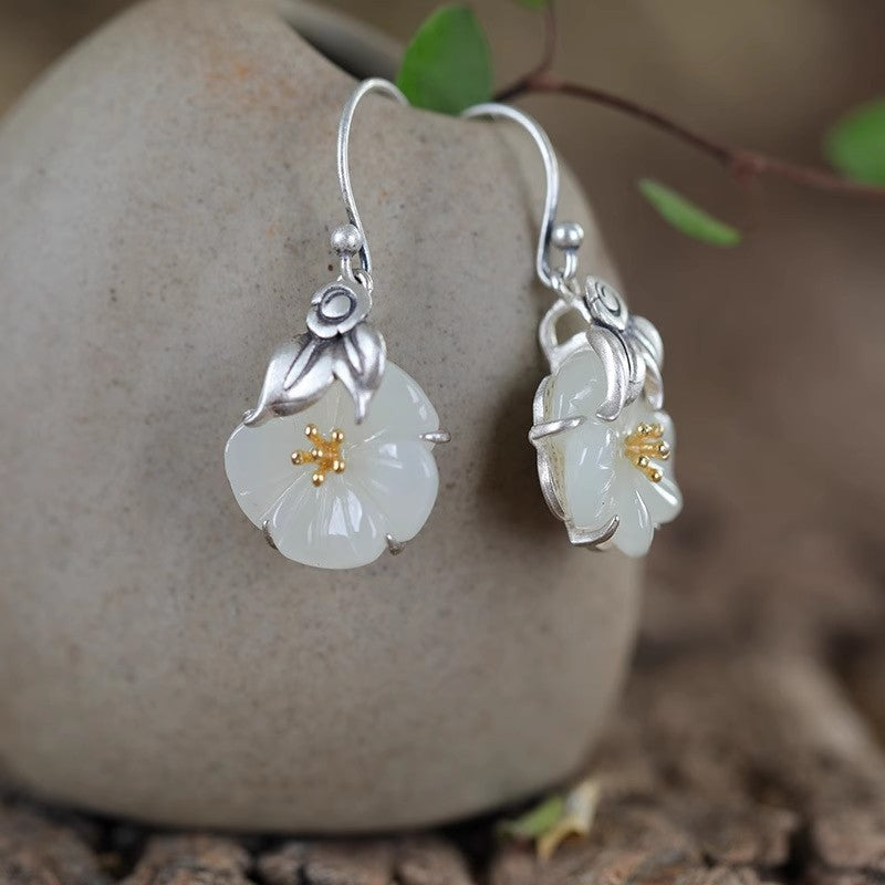 Classic Silver Earring with Timeless Appeal