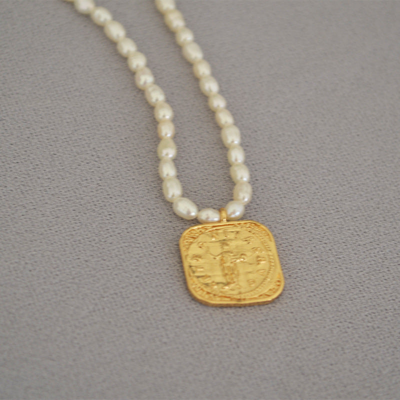 Delicate Artisan Gold Necklace