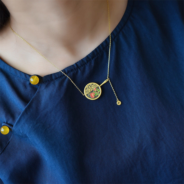 Delicate Artisan Silver Necklace