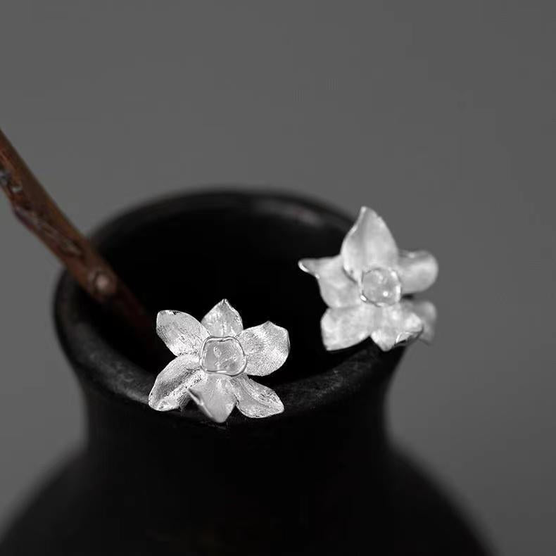 Beautiful Silver Earring with Unique Style