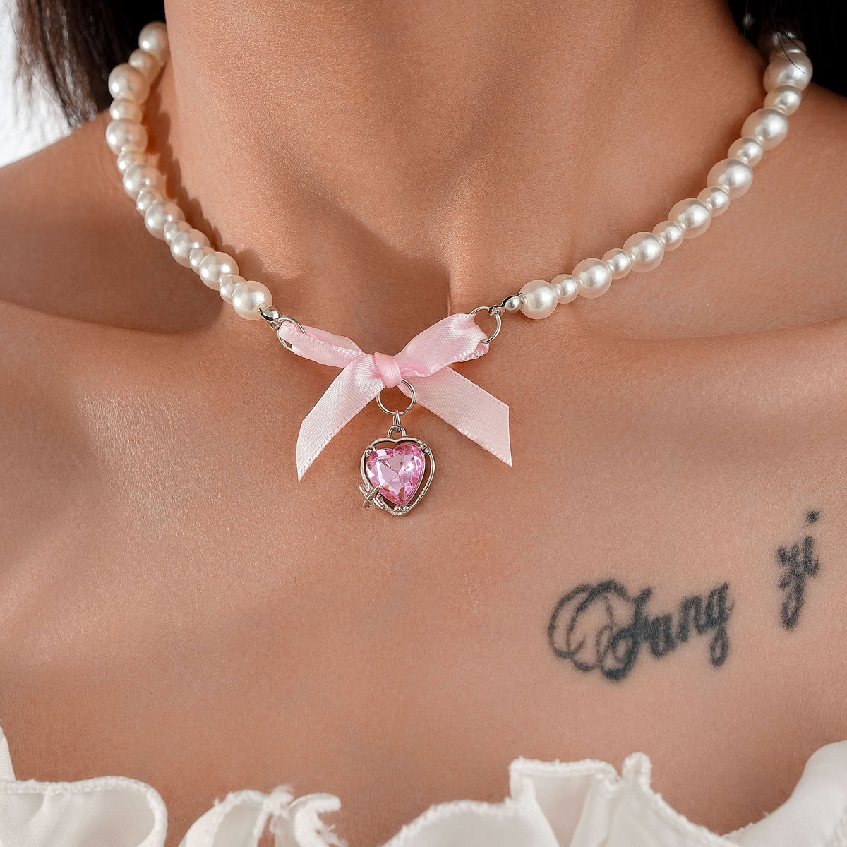 Delicate Artisan Pearl Necklace