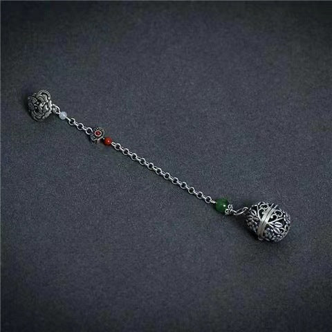 Delicate Artisan Silver Pendant